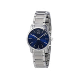 Buy Shop Calvin Klein City Blue Dial Silver Steel Strap Watch for Women - K2G2314N USA Online