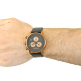 Buy Shop Calvin Klein City Chronograph Black Dial Black Leather Strap Watch for Men - K2G17TC1 USA Online