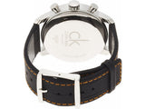 Buy Shop Calvin Klein City Chronograph Black Dial Black Leather Strap Watch for Men - K2G271C1 USA Online