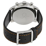 Buy Shop Calvin Klein City Chronograph Black Dial Black Leather Strap Watch for Men - K2G271C1 USA Online