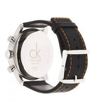 Buy Shop Calvin Klein City Chronograph Black Dial Black Leather Strap Watch for Men - K2G271C1 USA Online