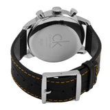 Buy Shop Calvin Klein City Chronograph Black Dial Black Leather Strap Watch for Men - K2G271C1 USA Online