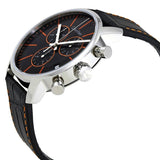 Buy Shop Calvin Klein City Chronograph Black Dial Black Leather Strap Watch for Men - K2G271C1 USA Online