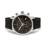 Buy Shop Calvin Klein City Chronograph Black Dial Black Leather Strap Watch for Men - K2G271C1 USA Online