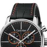 Buy Shop Calvin Klein City Chronograph Black Dial Black Leather Strap Watch for Men - K2G271C1 USA Online