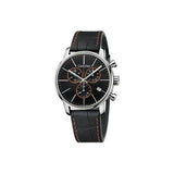 Buy Shop Calvin Klein City Chronograph Black Dial Black Leather Strap Watch for Men - K2G271C1 USA Online