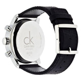 Buy Shop Calvin Klein City Chronograph Black Dial Black Leather Strap Watch for Men - K2G271CX USA Online