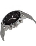 Buy Shop Calvin Klein City Chronograph Black Dial Silver Mesh Bracelet Watch for Men - K2G27121 USA Online