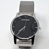 Buy Shop Calvin Klein City Chronograph Black Dial Silver Mesh Bracelet Watch for Men - K2G2G121 USA Online
