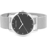 Buy Shop Calvin Klein City Chronograph Black Dial Silver Mesh Bracelet Watch for Men - K2G2G121 USA Online