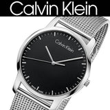 Buy Shop Calvin Klein City Chronograph Black Dial Silver Mesh Bracelet Watch for Men - K2G2G121 USA Online