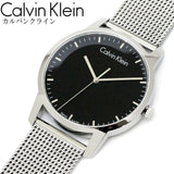 Buy Shop Calvin Klein City Chronograph Black Dial Silver Mesh Bracelet Watch for Men - K2G2G121 USA Online