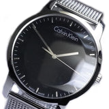 Buy Shop Calvin Klein City Chronograph Black Dial Silver Mesh Bracelet Watch for Men - K2G2G121 USA Online