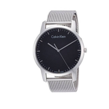 Buy Shop Calvin Klein City Chronograph Black Dial Silver Mesh Bracelet Watch for Men - K2G2G121 USA Online