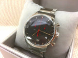 Buy Shop Calvin Klein City Chronograph Black Dial Silver Steel Strap Watch for Men - K2G27141 USA Online
