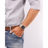 Buy Shop Calvin Klein City Chronograph Black Dial Silver Steel Strap Watch for Men - K2G27141 USA Online