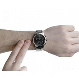 Buy Shop Calvin Klein City Chronograph Black Dial Silver Steel Strap Watch for Men - K2G27143 USA Online