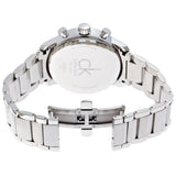 Buy Shop Calvin Klein City Chronograph Black Dial Silver Steel Strap Watch for Men - K2G27143 USA Online