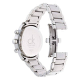Buy Shop Calvin Klein City Chronograph Black Dial Silver Steel Strap Watch for Men - K2G2714X USA Online