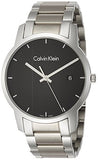 Buy Shop Calvin Klein City Chronograph Black Dial Silver Steel Strap Watch for Men - K2G2G14Y USA Online