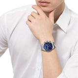 Buy Shop Calvin Klein City Chronograph Blue Dial Silver Steel Strap Watch for Men - K2G2714N USA Online