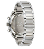 Buy Shop Calvin Klein City Chronograph Blue Dial Silver Steel Strap Watch for Men - K2G2714N USA Online
