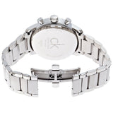 Buy Shop Calvin Klein City Chronograph Blue Dial Silver Steel Strap Watch for Men - K2G2714N USA Online