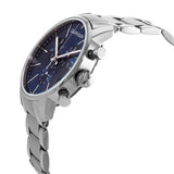 Buy Shop Calvin Klein City Chronograph Blue Dial Silver Steel Strap Watch for Men - K2G2714N USA Online