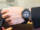 Buy Shop Calvin Klein City Chronograph Grey Dial Black Leather Strap Watch for Men - K2G177C3 USA Online