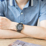 Buy Shop Calvin Klein City Chronograph Grey Dial Black Leather Strap Watch for Men - K2G177C3 USA Online