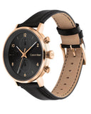 Buy Shop Calvin Klein City Chronograph Grey Dial Brown Leather Strap Watch for Men - K2G276G3 USA Online