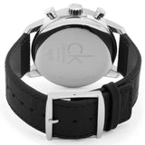 Buy Shop Calvin Klein City Chronograph Silver Dial Black Leather Strap Watch for Men - K2G271C6 USA Online