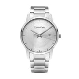 Buy Shop Calvin Klein City Chronograph Silver Dial Silver Steel Strap Watch for Men - K2G2G14X USA Online