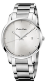Buy Shop Calvin Klein City Chronograph Silver Dial Silver Steel Strap Watch for Men - K2G2G14X USA Online