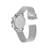 Buy Shop Calvin Klein City Chronograph White Dial Silver Mesh Bracelet Watch for Men - K2G27126 USA Online