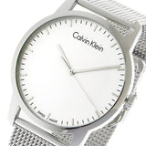 Buy Shop Calvin Klein City Chronograph White Dial Silver Mesh Bracelet Watch for Men - K2G2G126 USA Online
