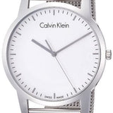 Buy Shop Calvin Klein City Chronograph White Dial Silver Mesh Bracelet Watch for Men - K2G2G126 USA Online