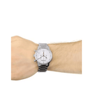 Buy Shop Calvin Klein City Chronograph White Dial Silver Steel Strap Watch for Men - K2G271Z6 USA Online