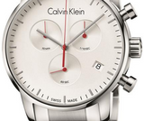 Buy Shop Calvin Klein City Chronograph White Dial Silver Steel Strap Watch for Men - K2G271Z6 USA Online
