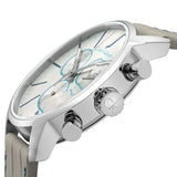 Buy Shop Calvin Klein City Chronograph White Dial White Leather Strap Watch for Men - K2G271Q4 USA Online