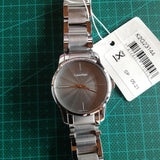 Buy Shop Calvin Klein City Grey Dial Silver Steel Strap Watch for Women - K2G23144 USA Online