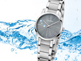 Buy Shop Calvin Klein City Grey Dial Silver Steel Strap Watch for Women - K2G23144 USA Online