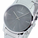 Buy Shop Calvin Klein City Grey Dial Silver Steel Strap Watch for Women - K2G23144 USA Online