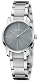 Buy Shop Calvin Klein City Grey Dial Silver Steel Strap Watch for Women - K2G23144 USA Online