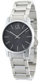 Buy Shop Calvin Klein City Grey Dial Silver Steel Strap Watch for Women - K2G23161 USA Online