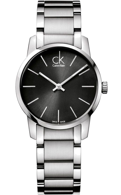Buy Shop Calvin Klein City Grey Dial Silver Steel Strap Watch for Women - K2G23161 USA Online