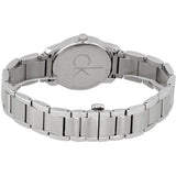 Buy Shop Calvin Klein City Mother of Pearl Blue Dial Silver Steel Strap Watch for Women - K2G2314X USA Online