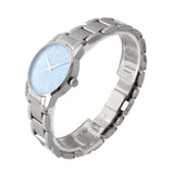 Buy Shop Calvin Klein City Mother of Pearl Blue Dial Silver Steel Strap Watch for Women - K2G2314X USA Online