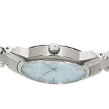 Buy Shop Calvin Klein City Mother of Pearl Blue Dial Silver Steel Strap Watch for Women - K2G2314X USA Online