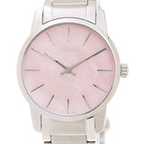 Buy Shop Calvin Klein City Pink Mother of Pearl Dial Stainless Steel Strap Watch For Women - K2G2314E USA Online